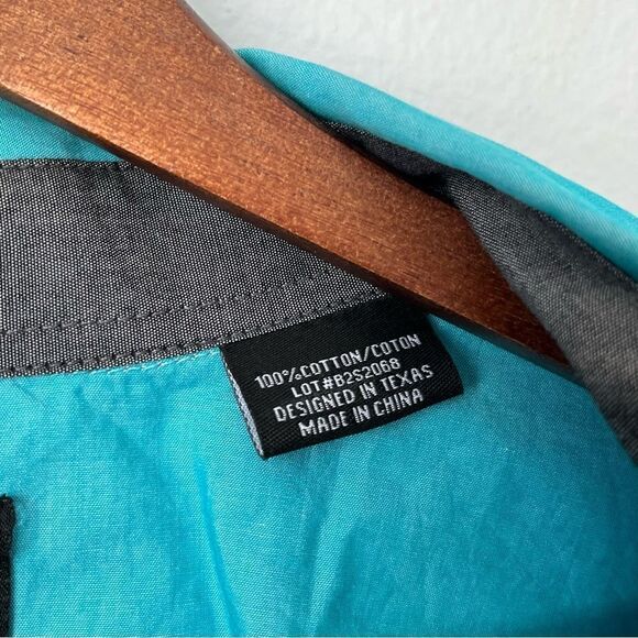 Rock and Roll Men’s Button Down Shirt Size 2XL Blue - Picture 7 of 14